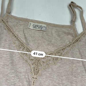 Beige cami top (L)