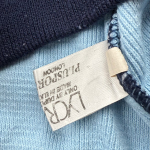 Blue zip up cardigan jumper (M/L)