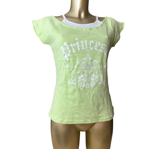 Green 100% cotton tee (L)