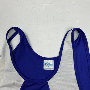 Blue logo tank  top (M/L)