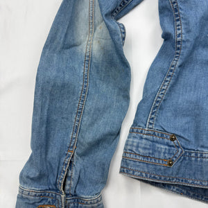 Blue logo denim jacket (XS/S)