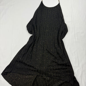 Brown night out backless choker dress (M)