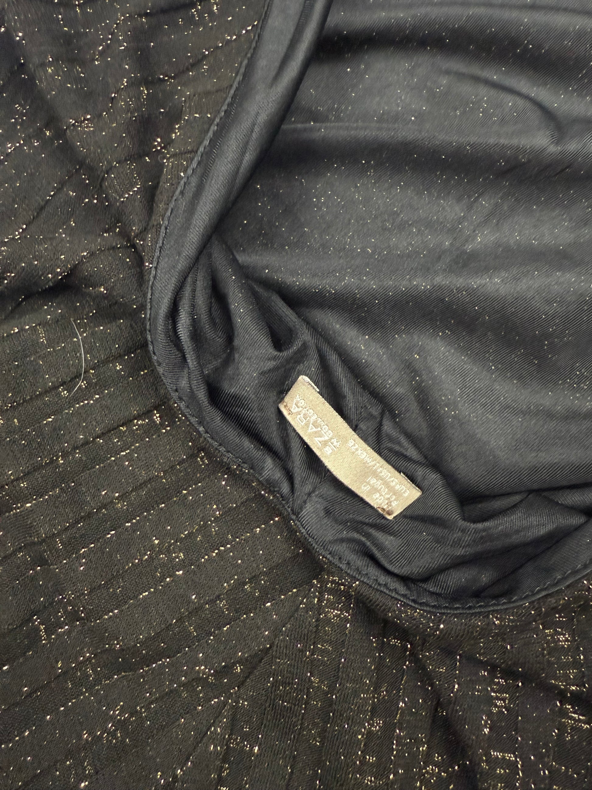 Brown night out backless choker dress (M)