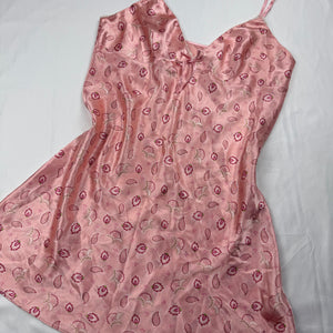 Baby pink silky babydoll dress (XL)
