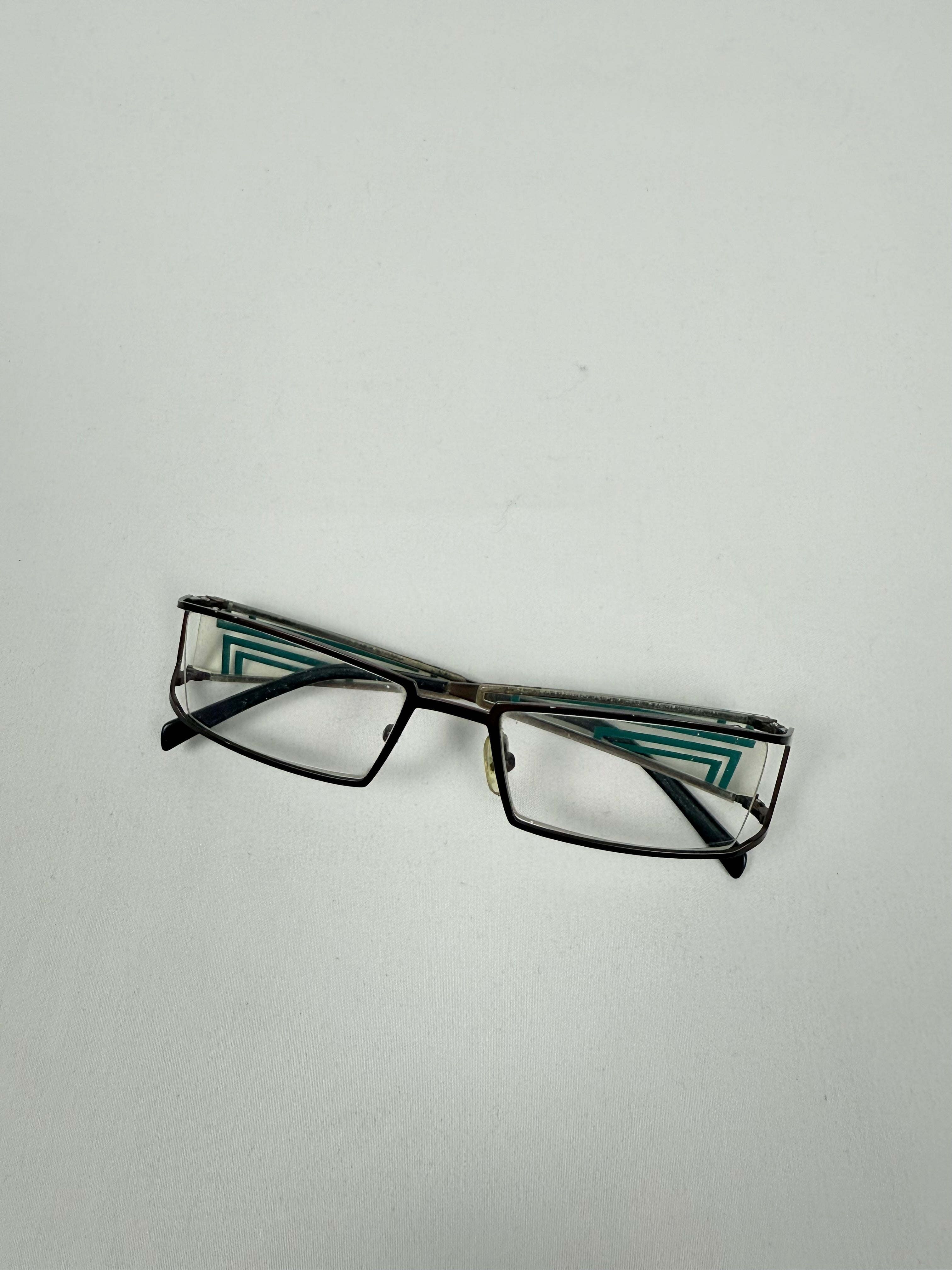 Metallic office glasses (with prescription)