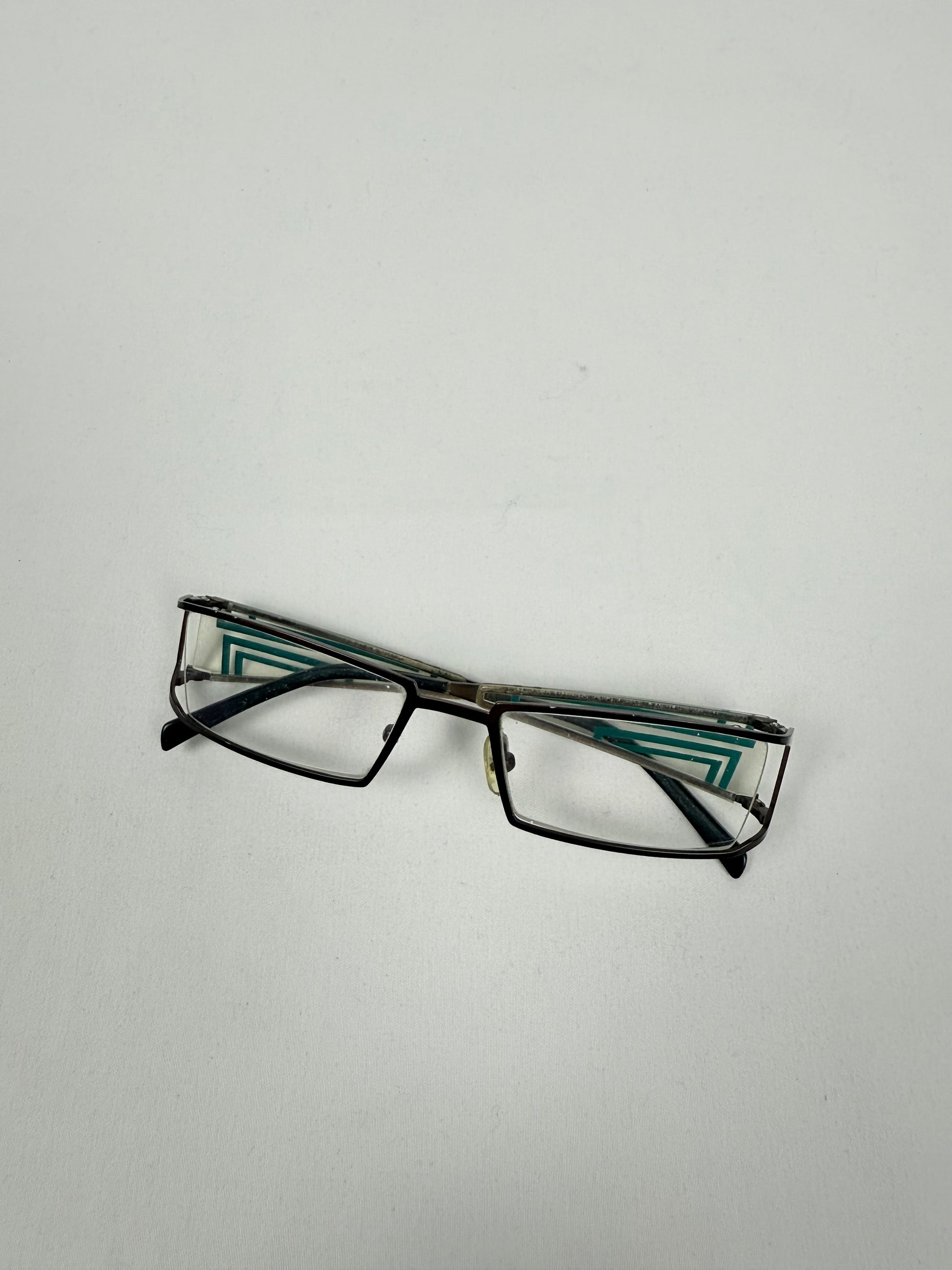 Mettalic office glasses (with prescription)