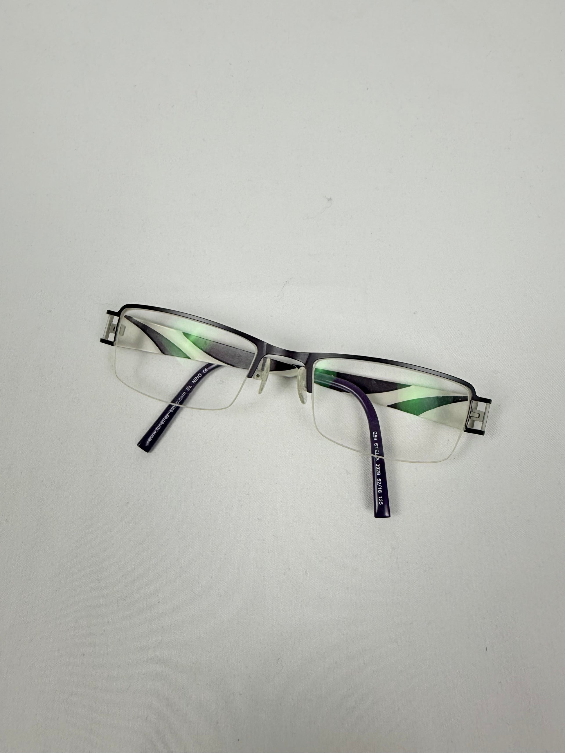 Mettalic office glasses (with prescription)