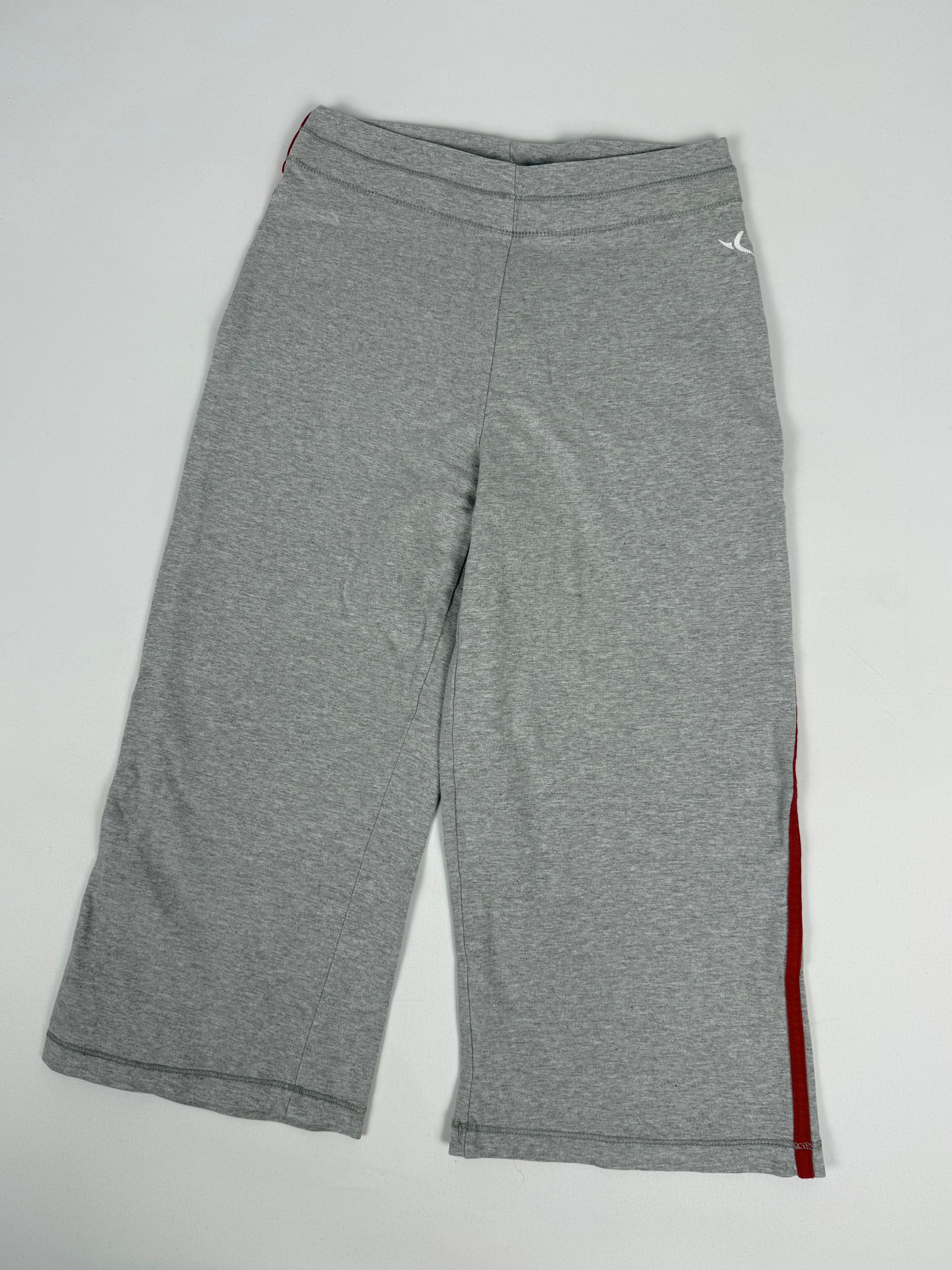 Grey activewear cotton cami pants (XS)