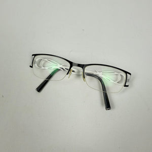 Metallic white office glasses (with prescription)