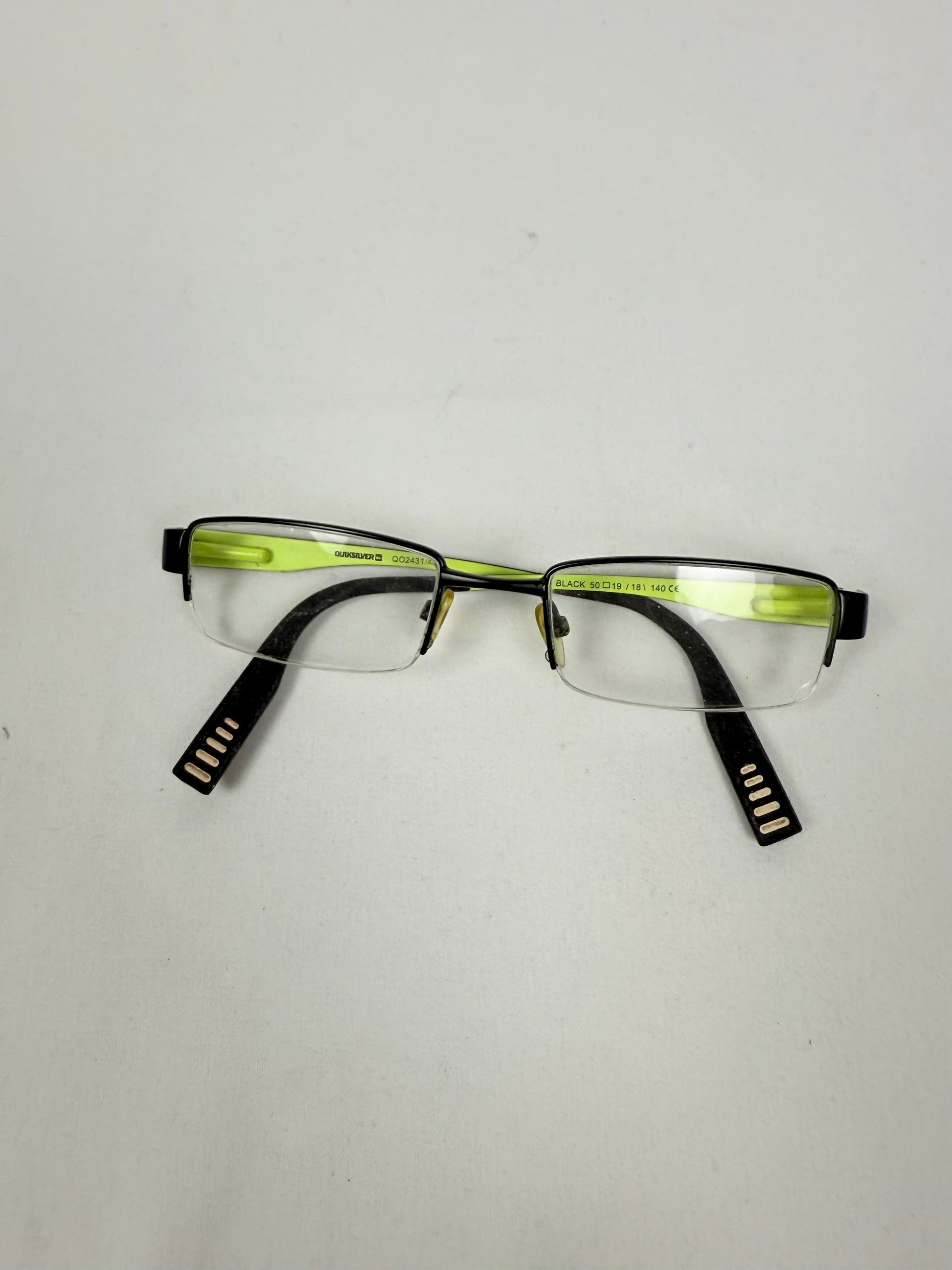 Metallic black office glasses (with prescription)