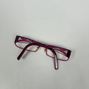 Metallic pink office glasses (with prescription)