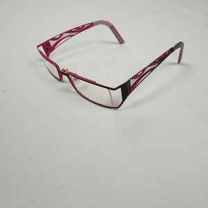 Metallic pink office glasses (with prescription)