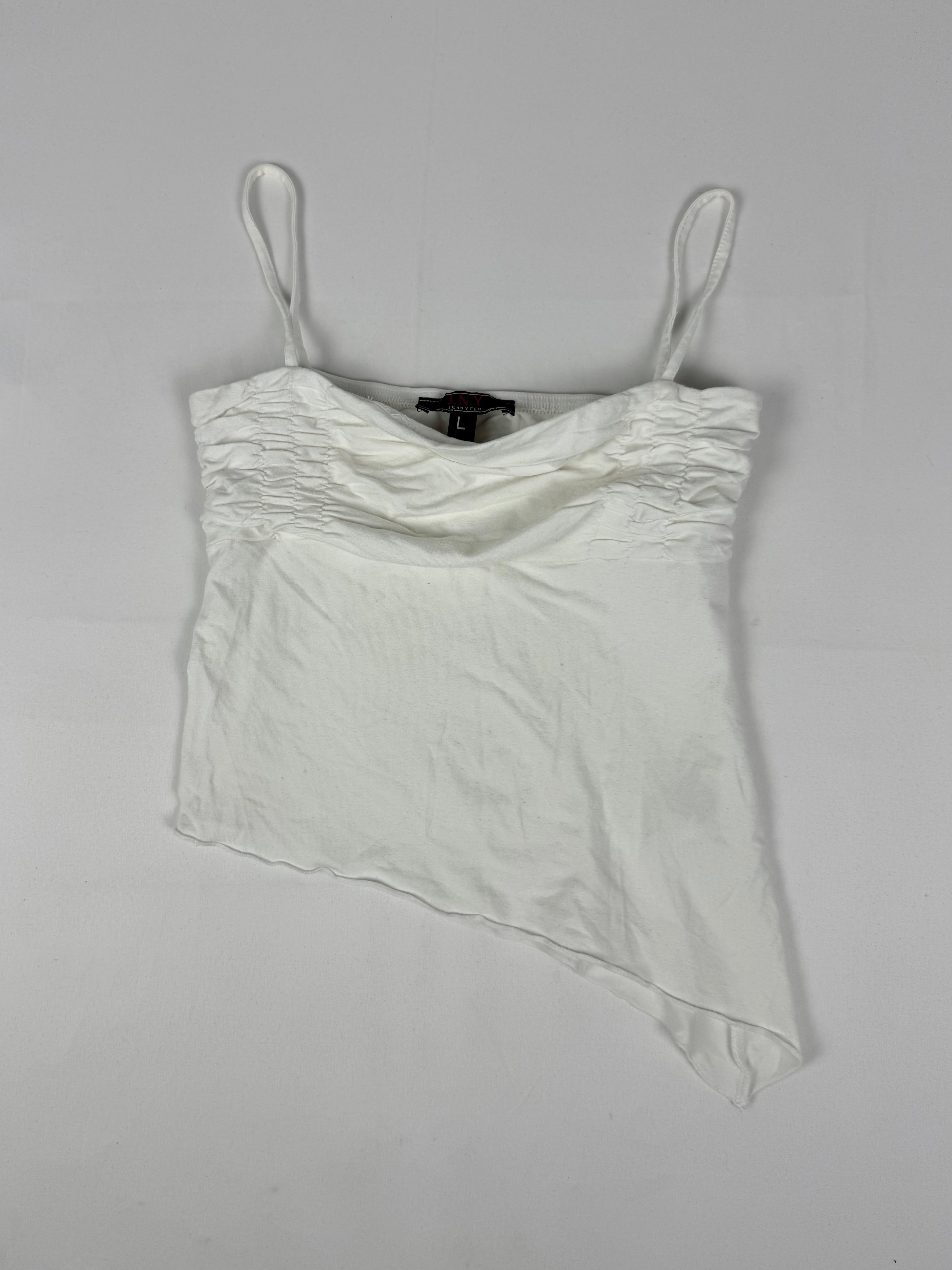 Asymmetric cotton top (M)