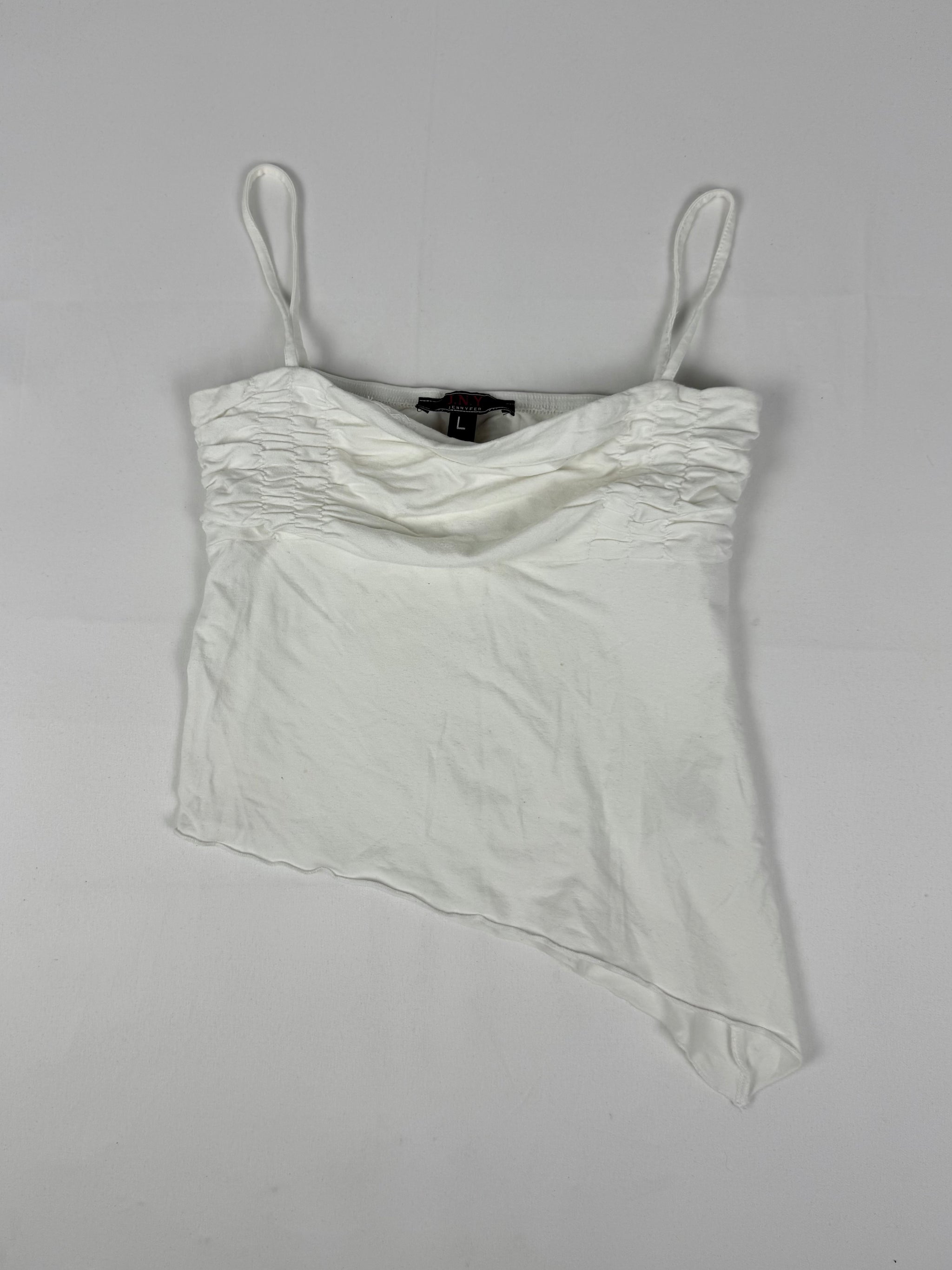 Asymmetric cotton top (M)