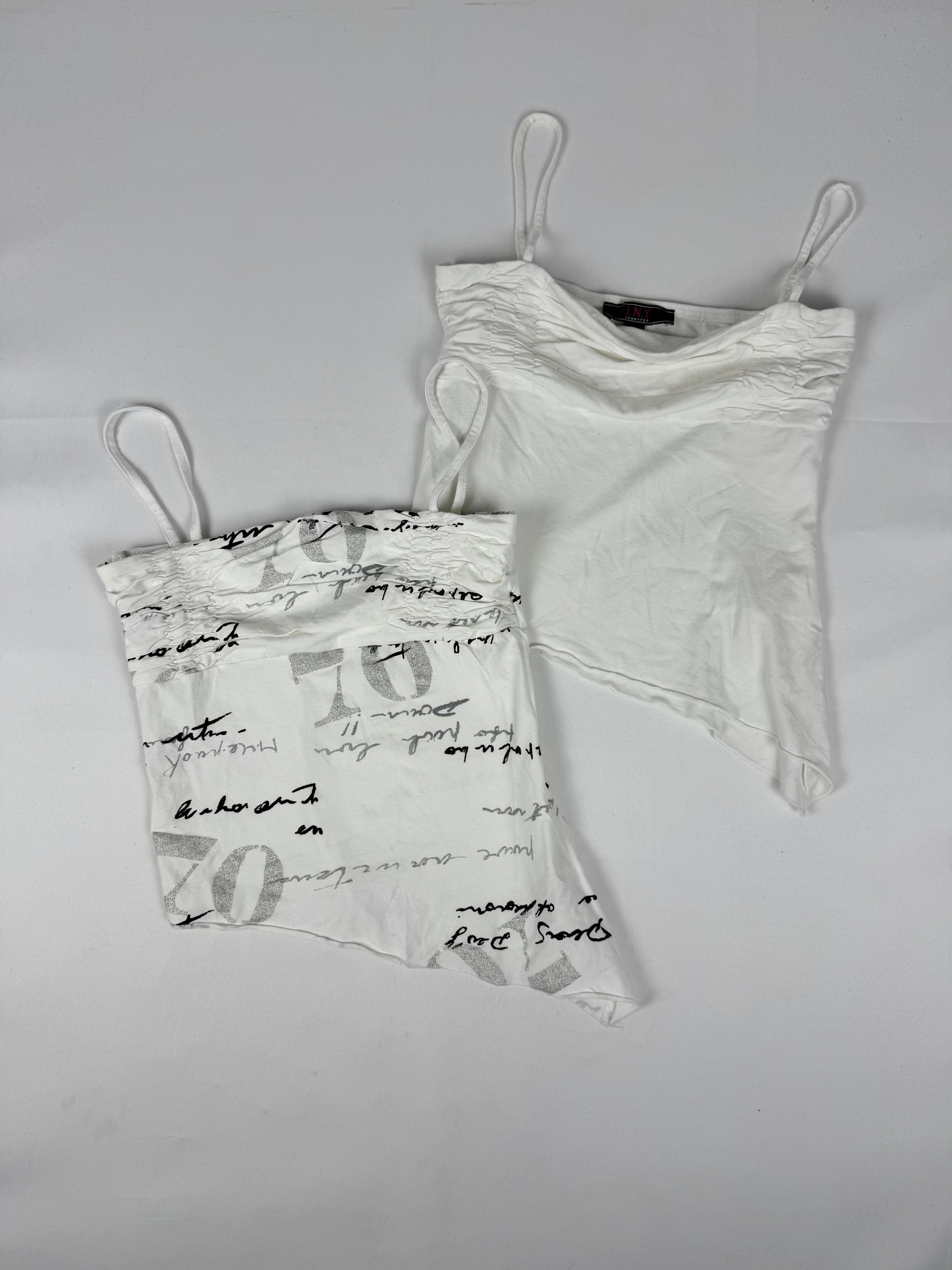 Asymmetric cotton top (M)