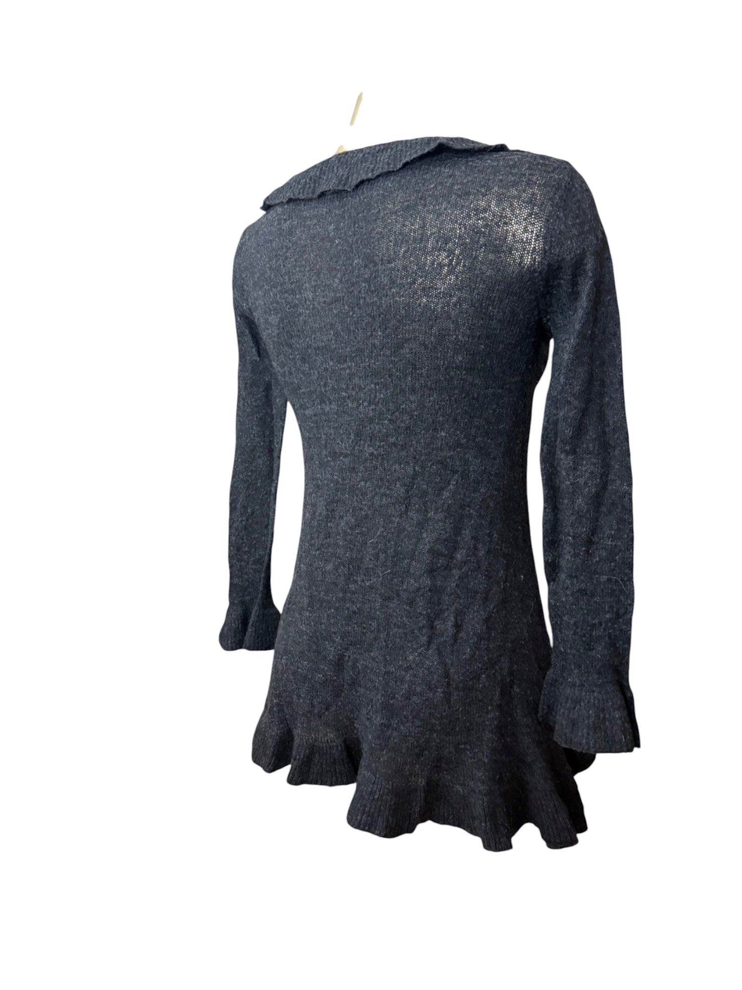 Brown knitted cardigan  jumper (S)