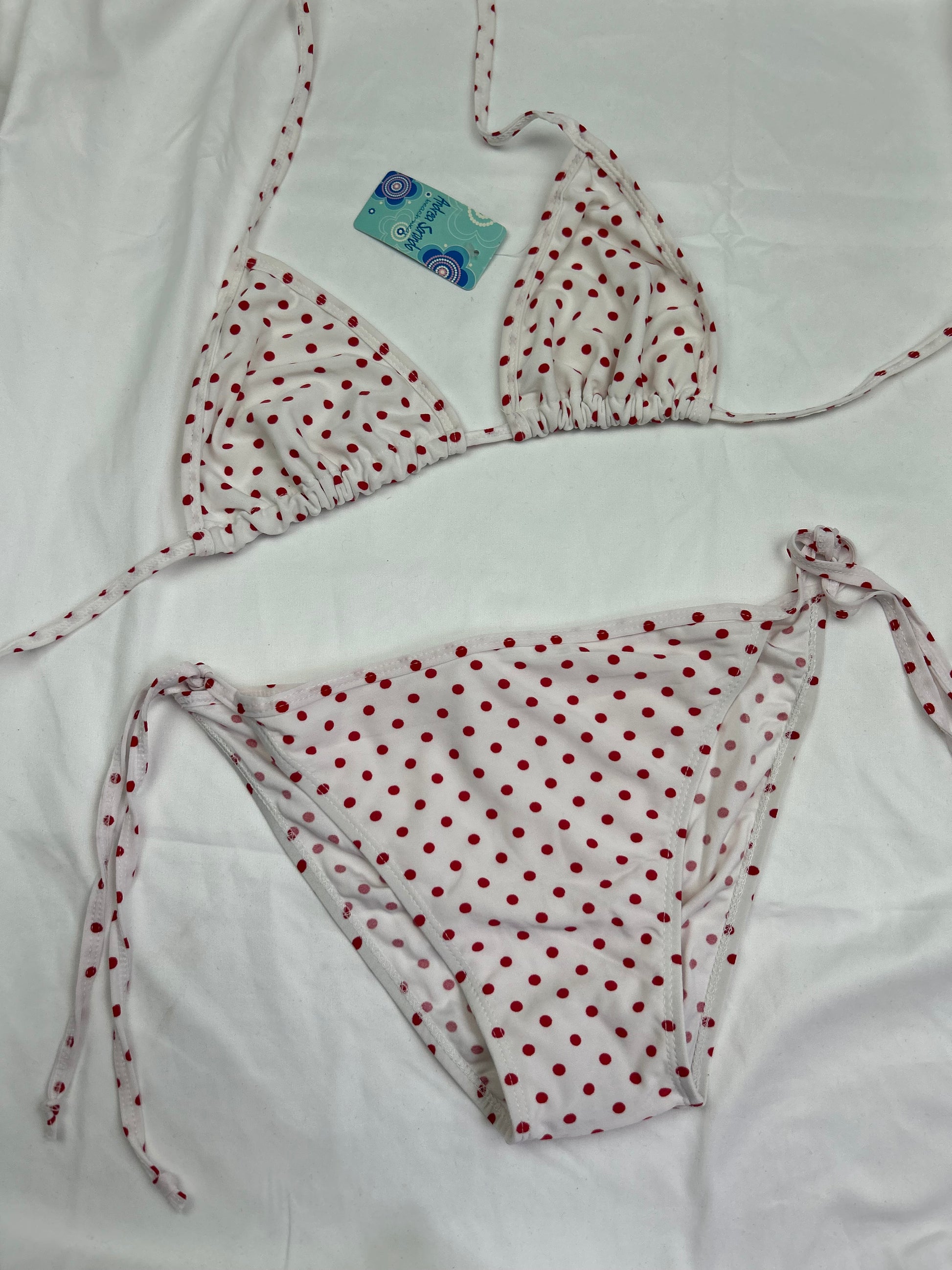 Polka dots bikini set
