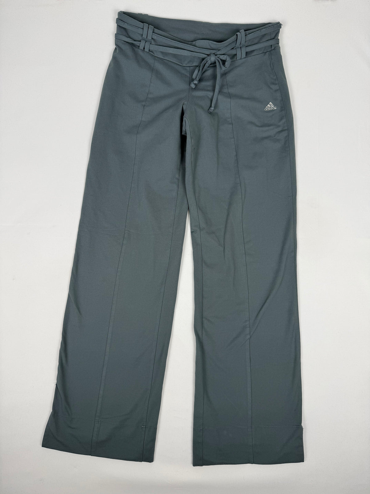 Grey low rise joggers pants (S)