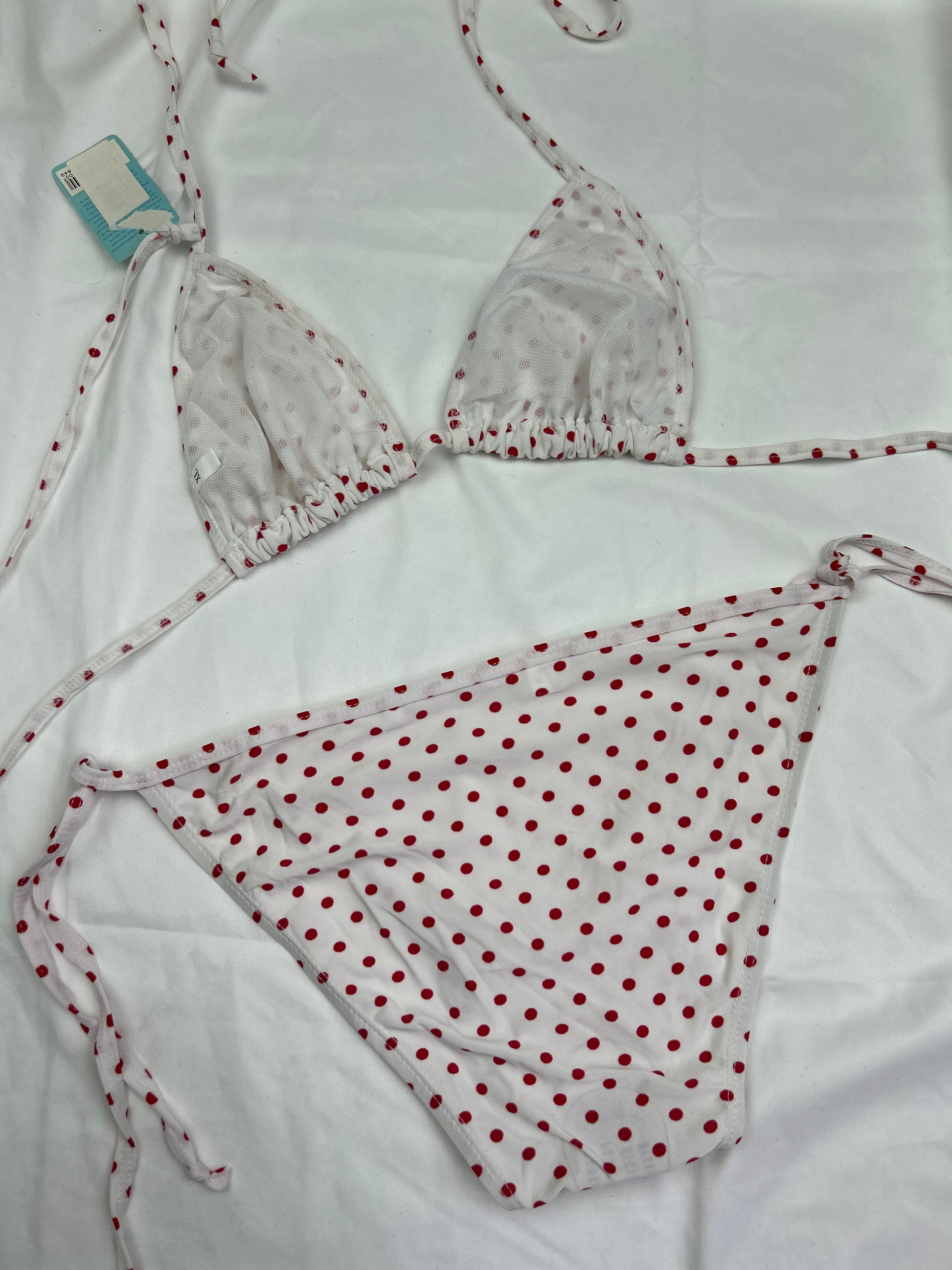 Polka dots bikini set