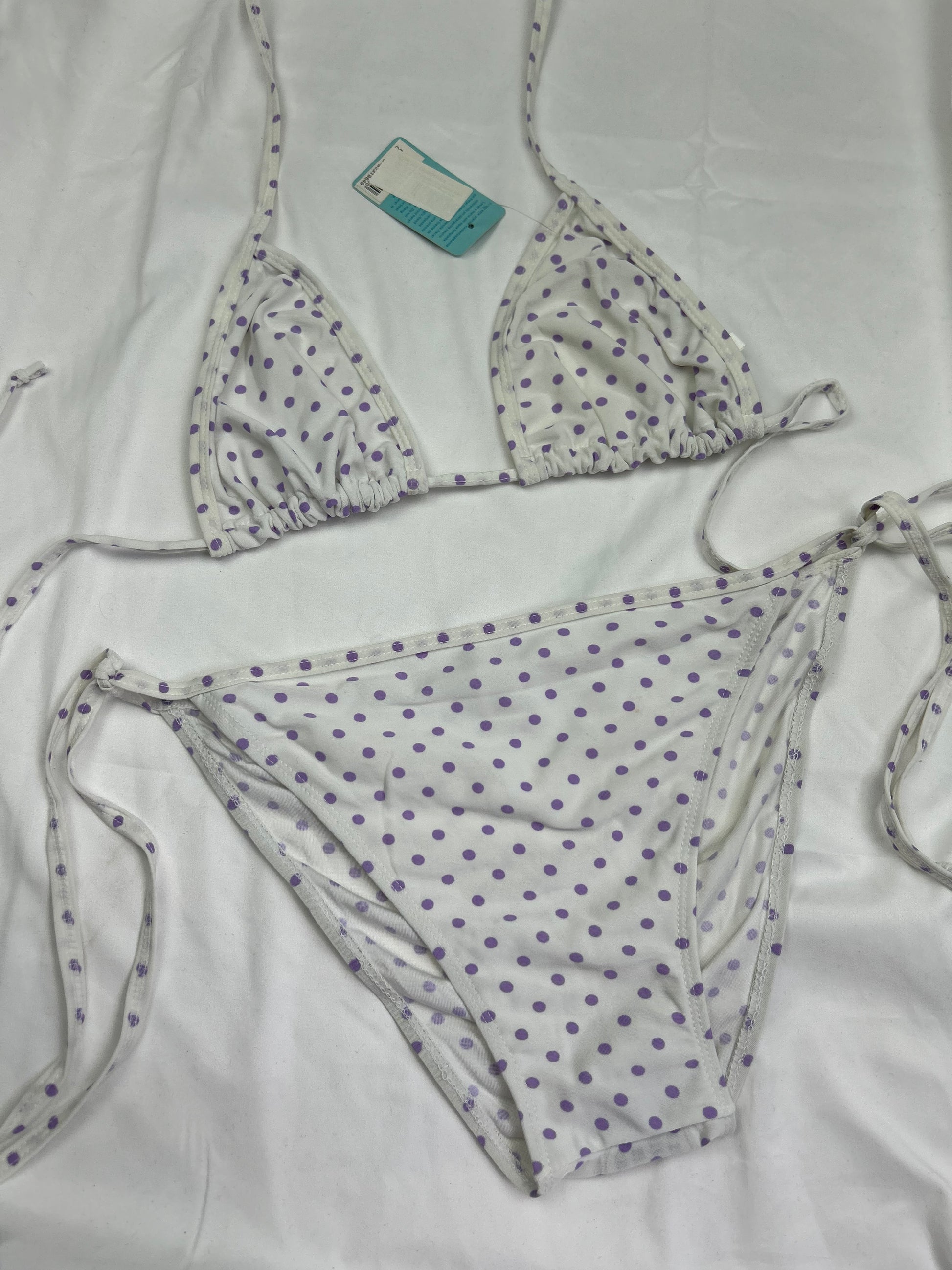 Polka dots bikini set