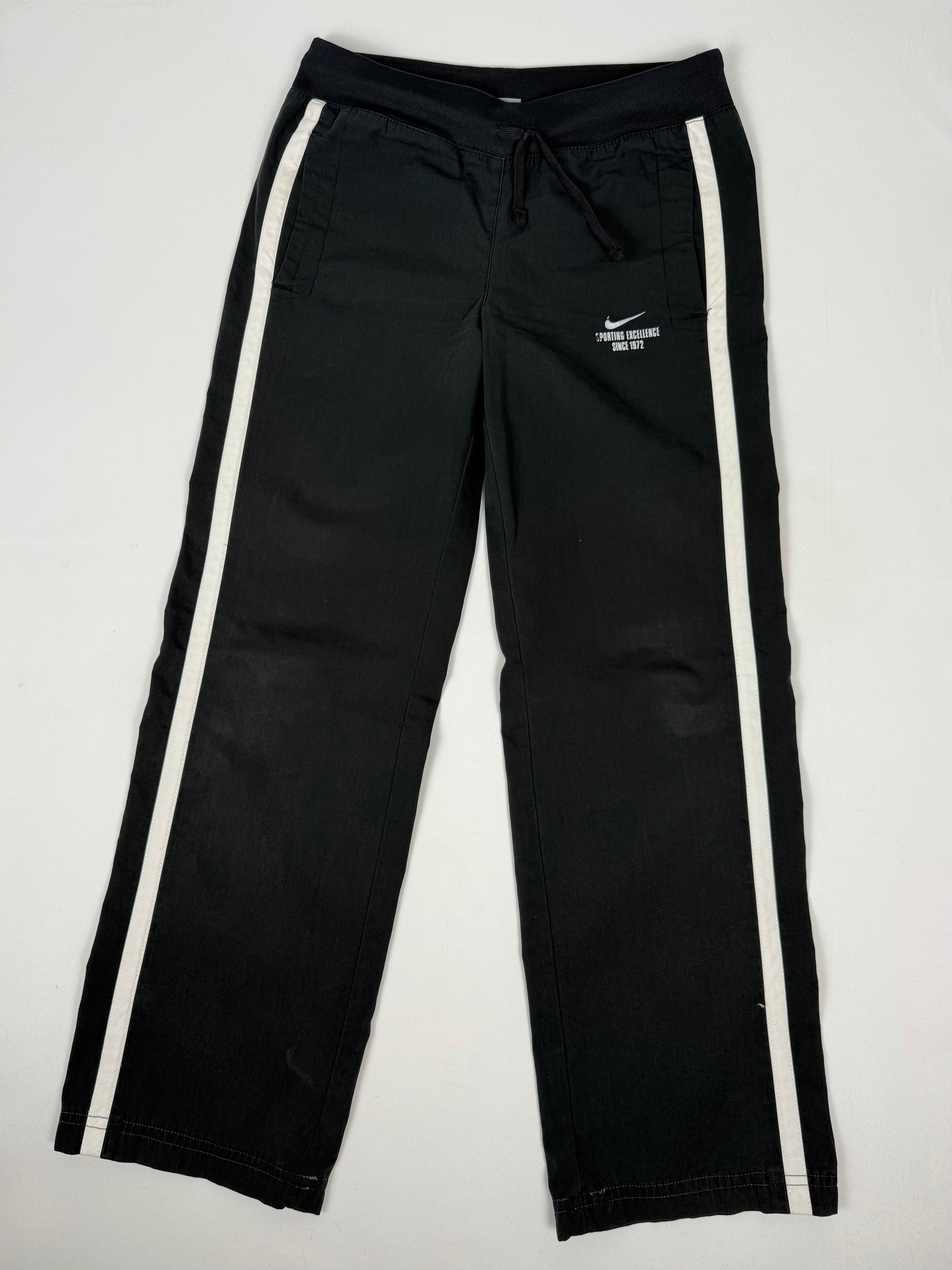 Black low rise joggers pants (XS)