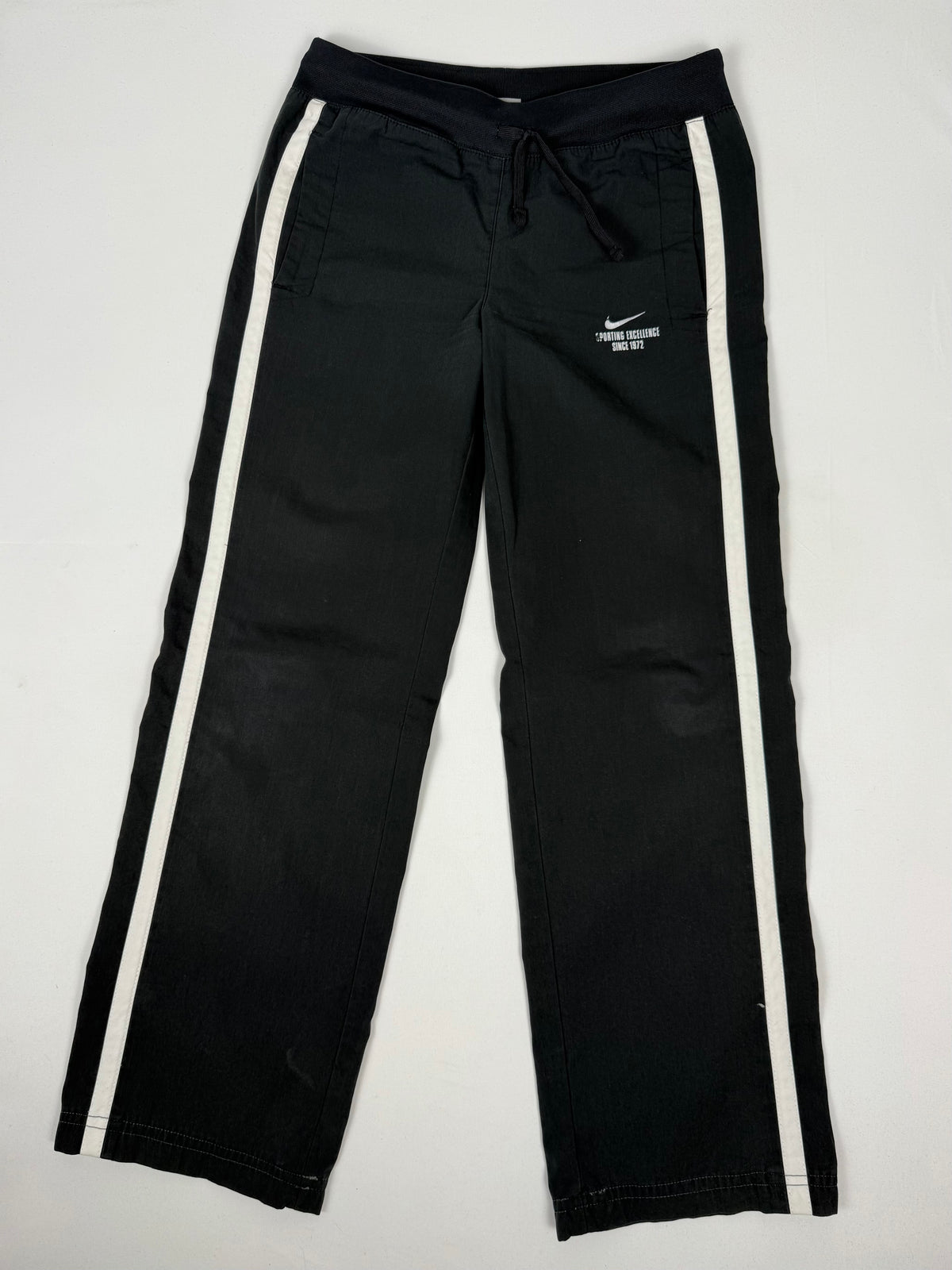 Black low rise joggers pants (XS)