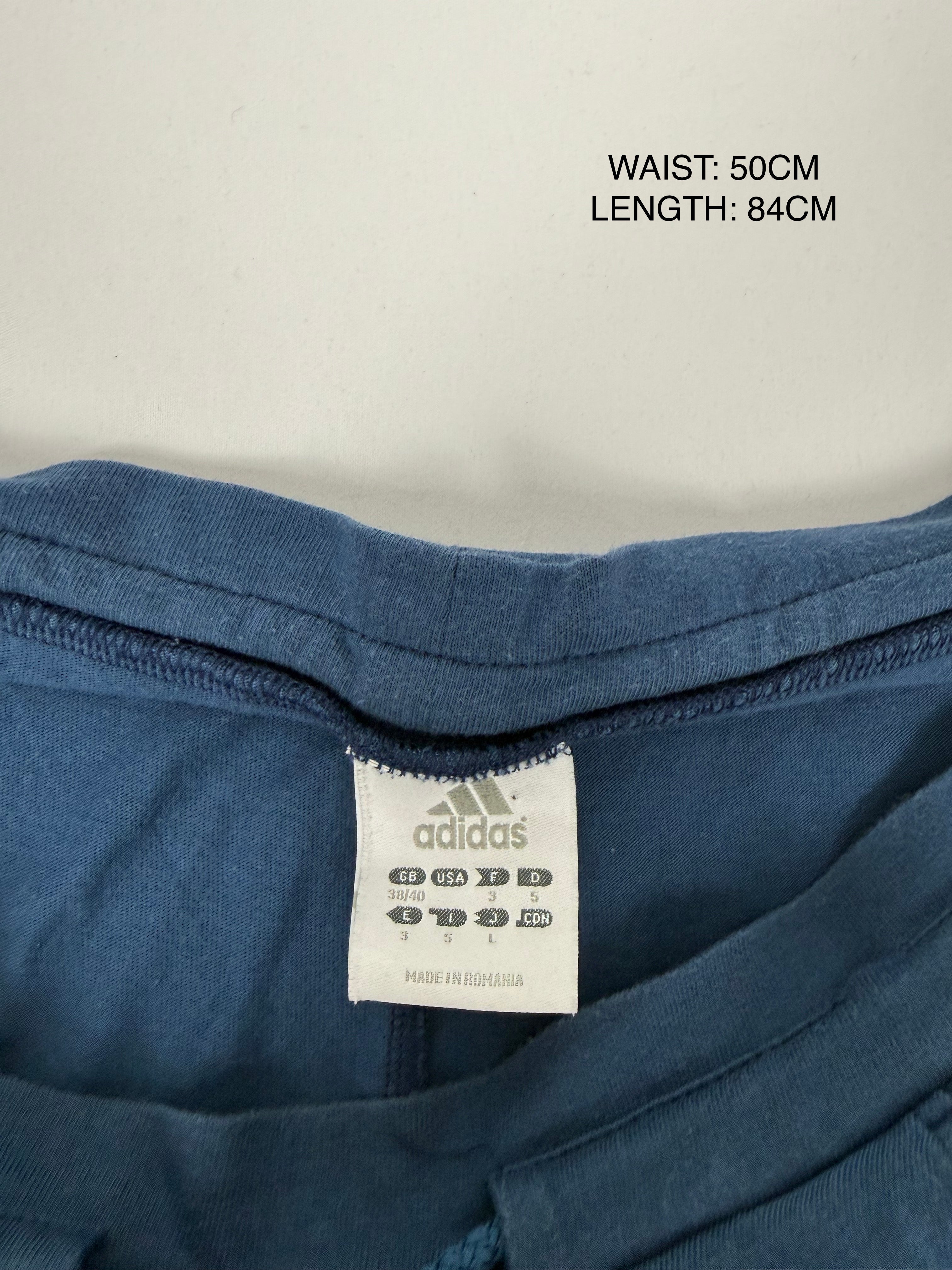 Blue low rise capri pants (XXL)