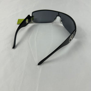 2000s black shield brand new sunglasses