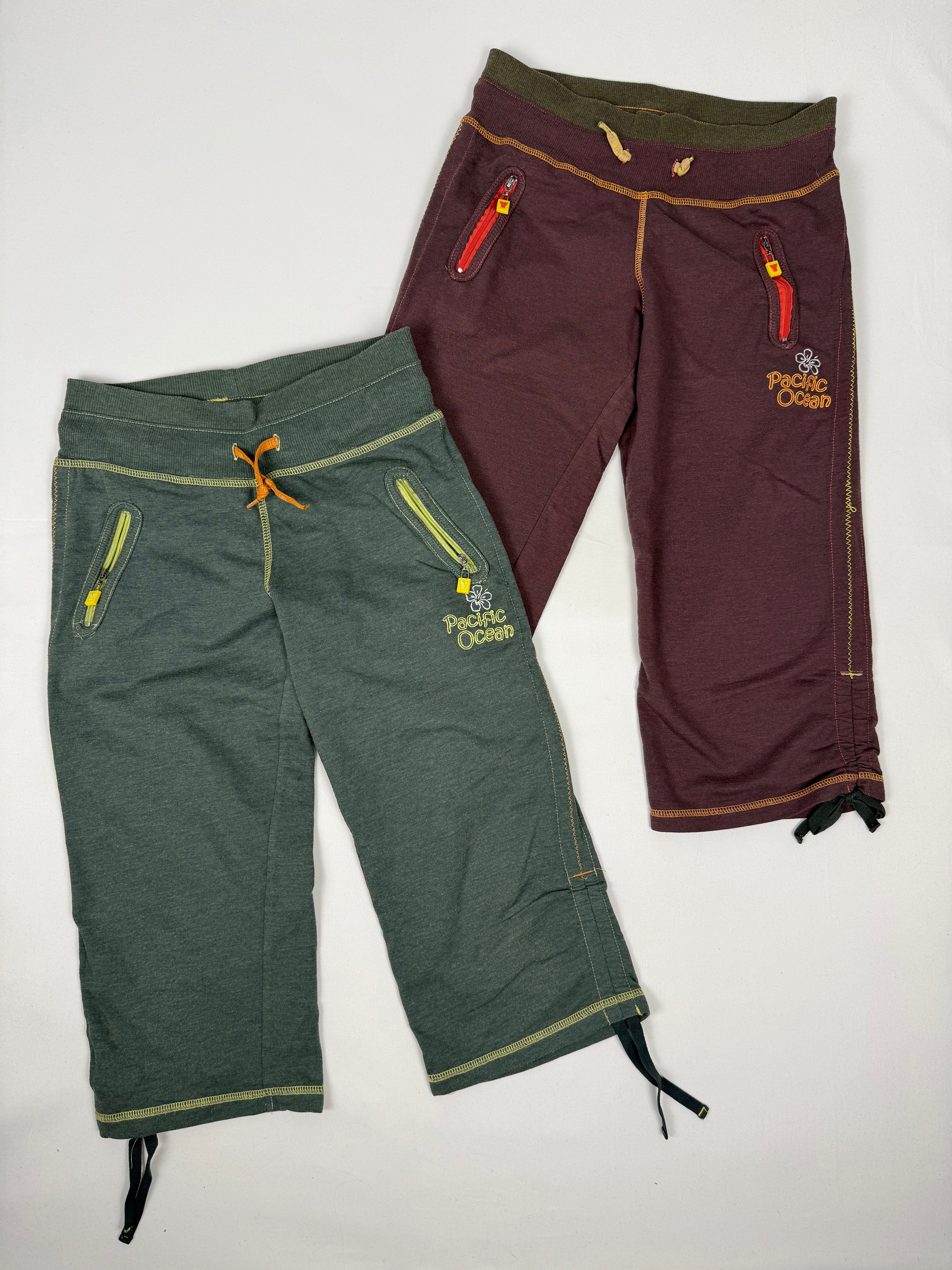 Cotton low rise capri pants (XS)