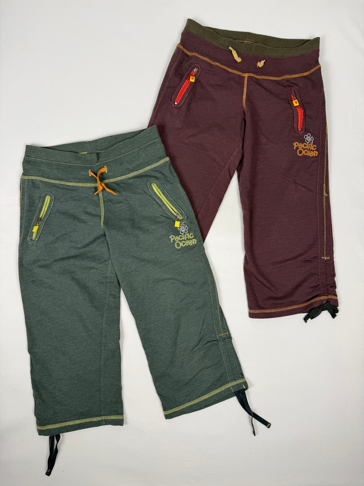 Cotton low rise capri pants (XS)