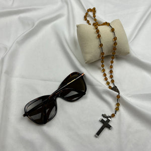 Inox vintage pearls rosary