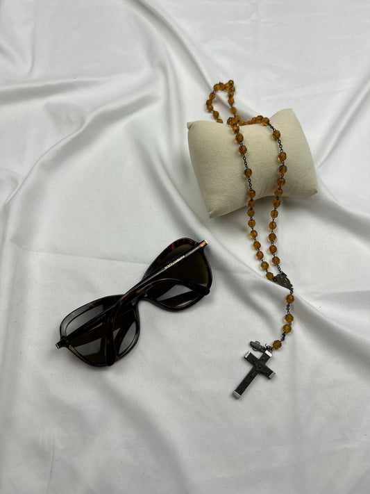Inox vintage pearls rosary