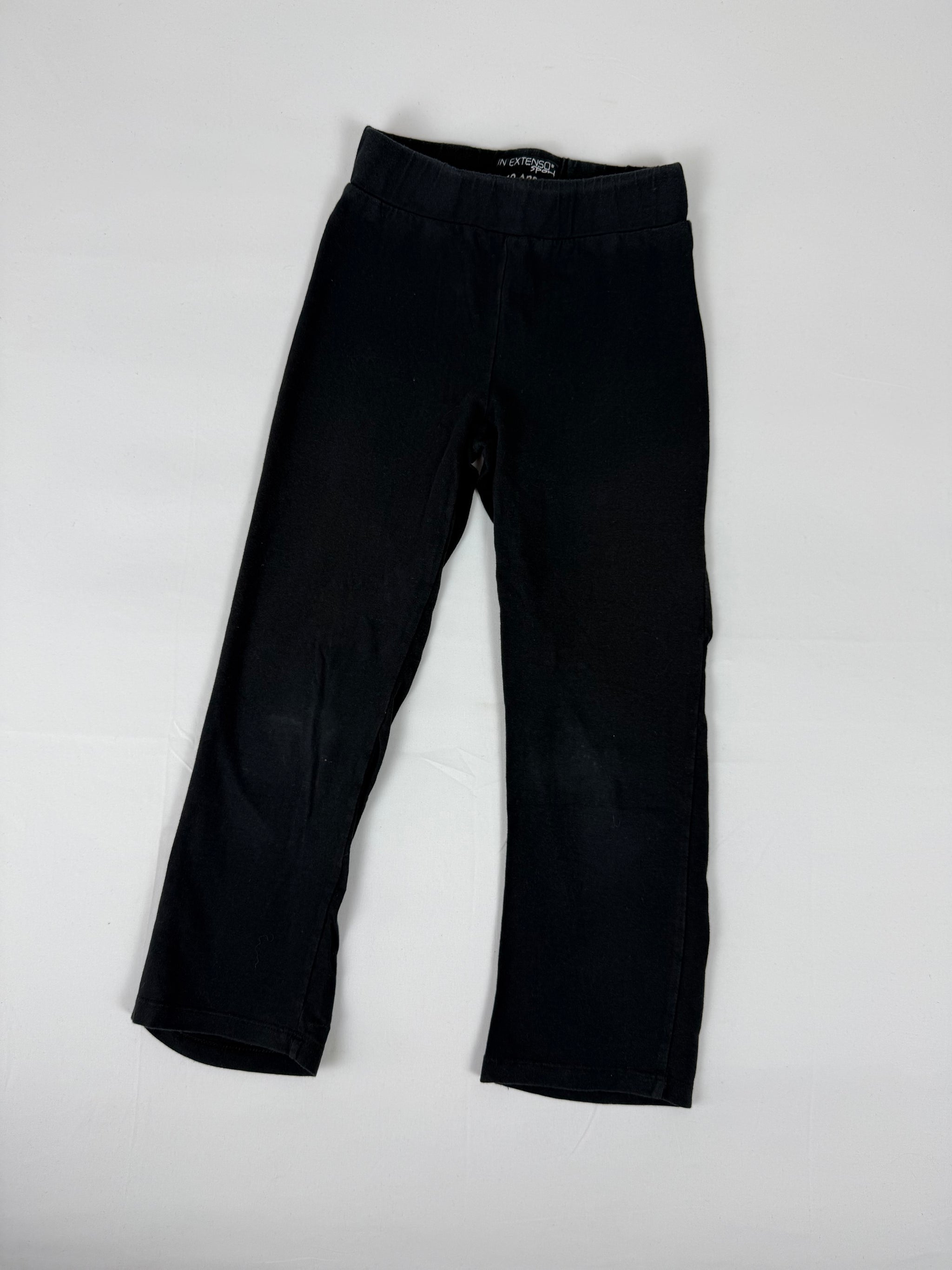 Black activewear low rise capri pants (XXS)