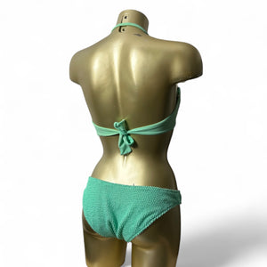 Green low rise bikini set (L)
