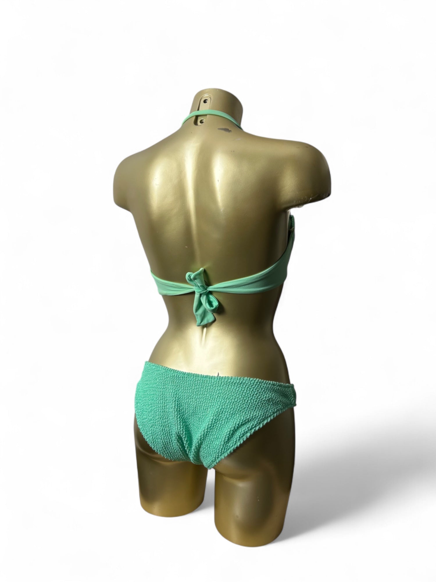 Green low rise bikini set (L)