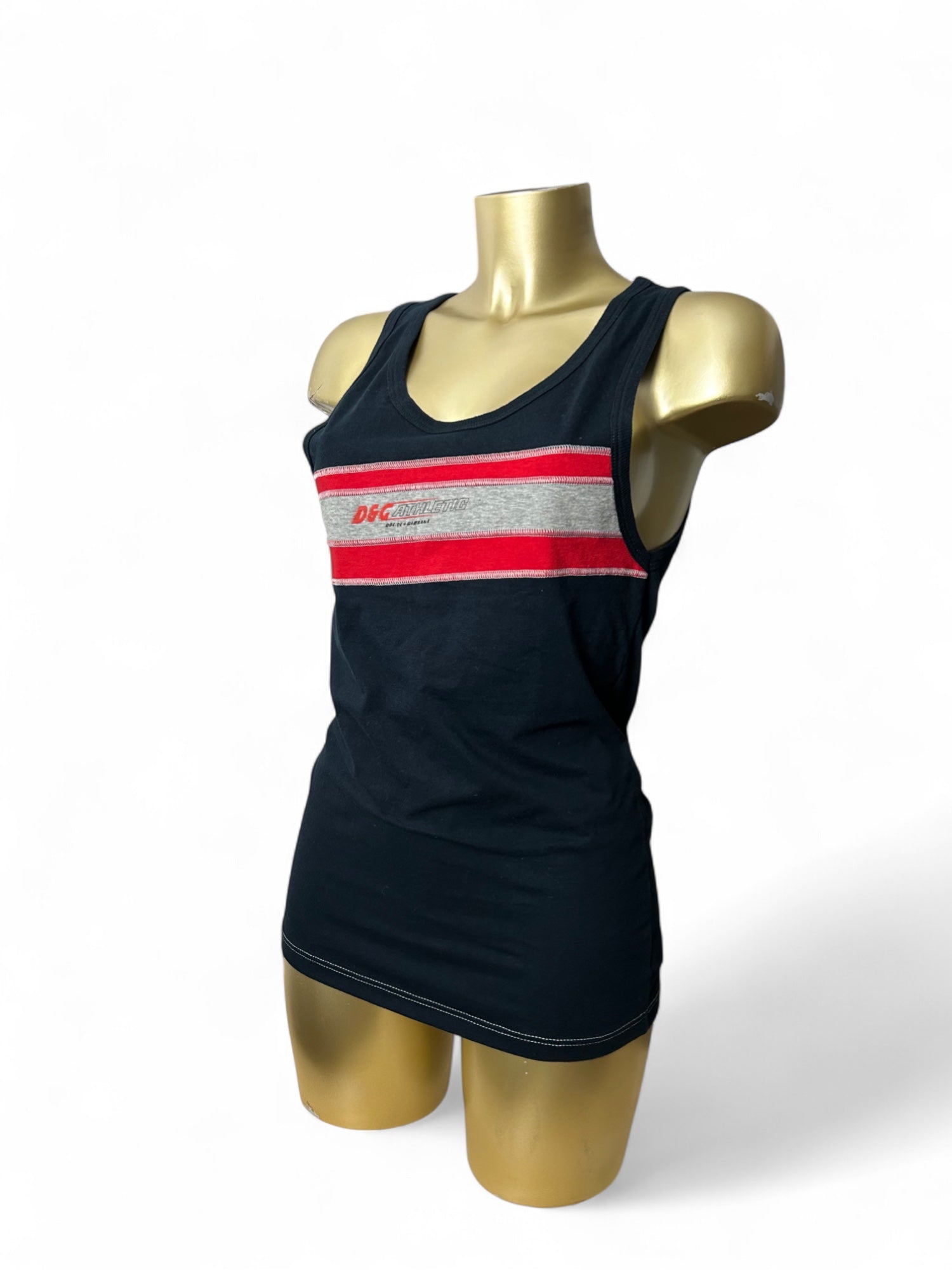 Black 100% cotton tank top (M/L)