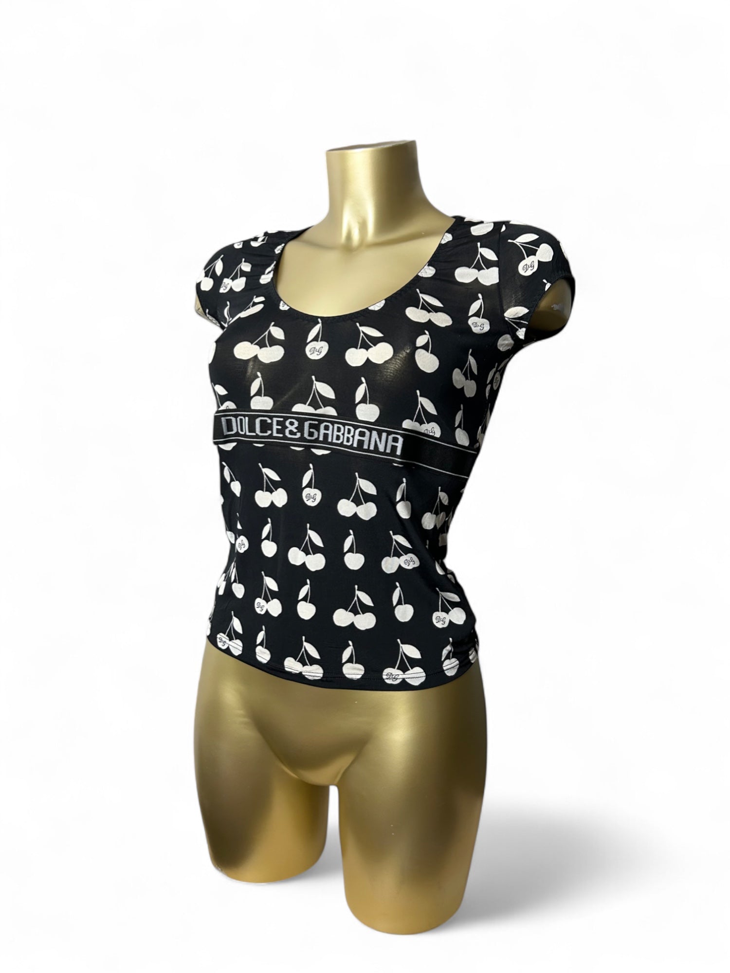 Lycra logo stretchy tee