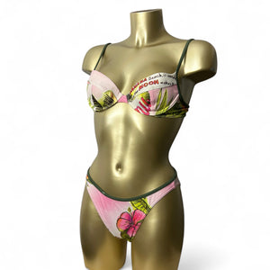 Graphic bikini set (S)