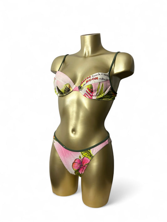 Graphic bikini set (S)