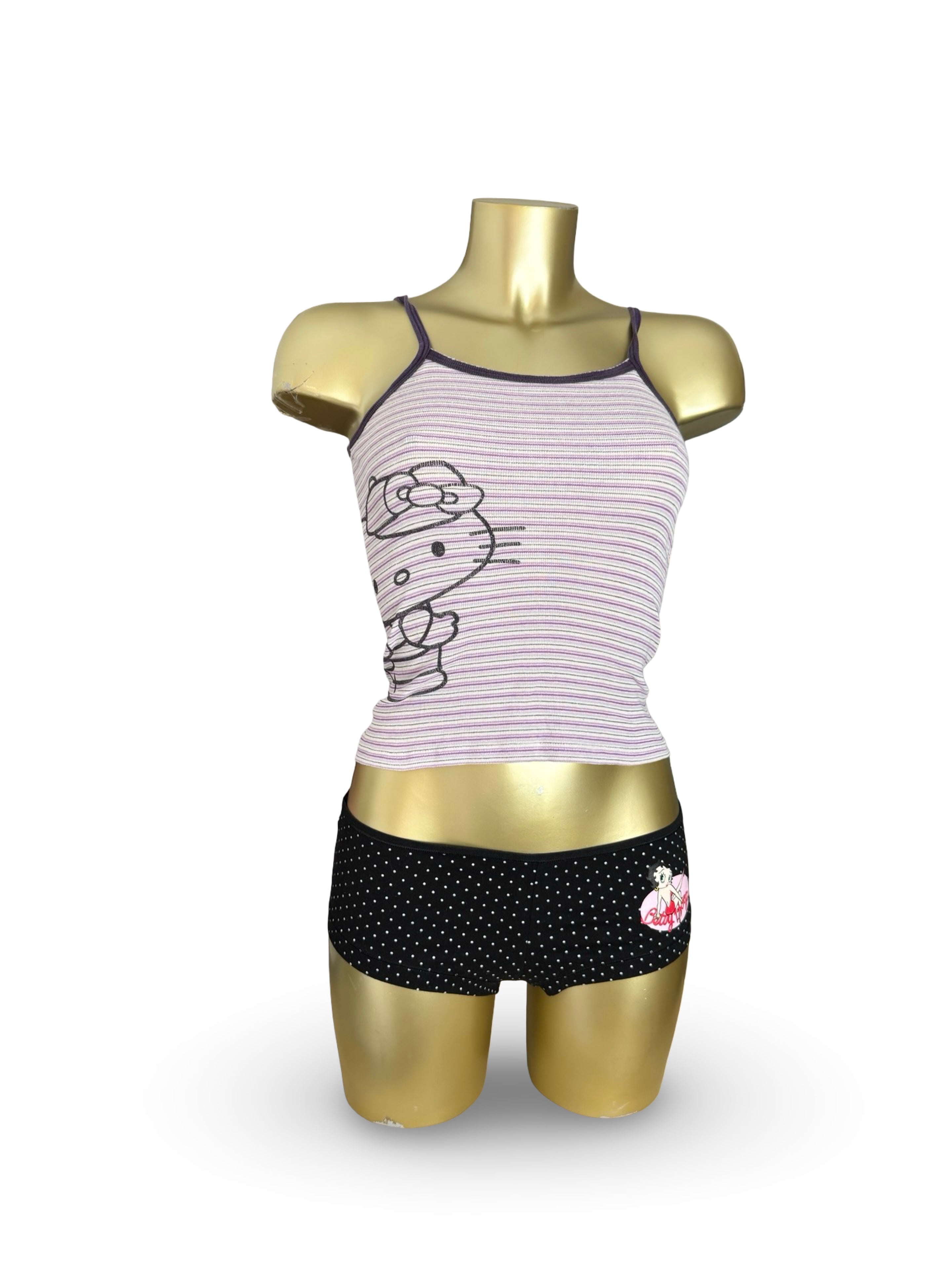 Lilac 100% cotton cami top (XXS)