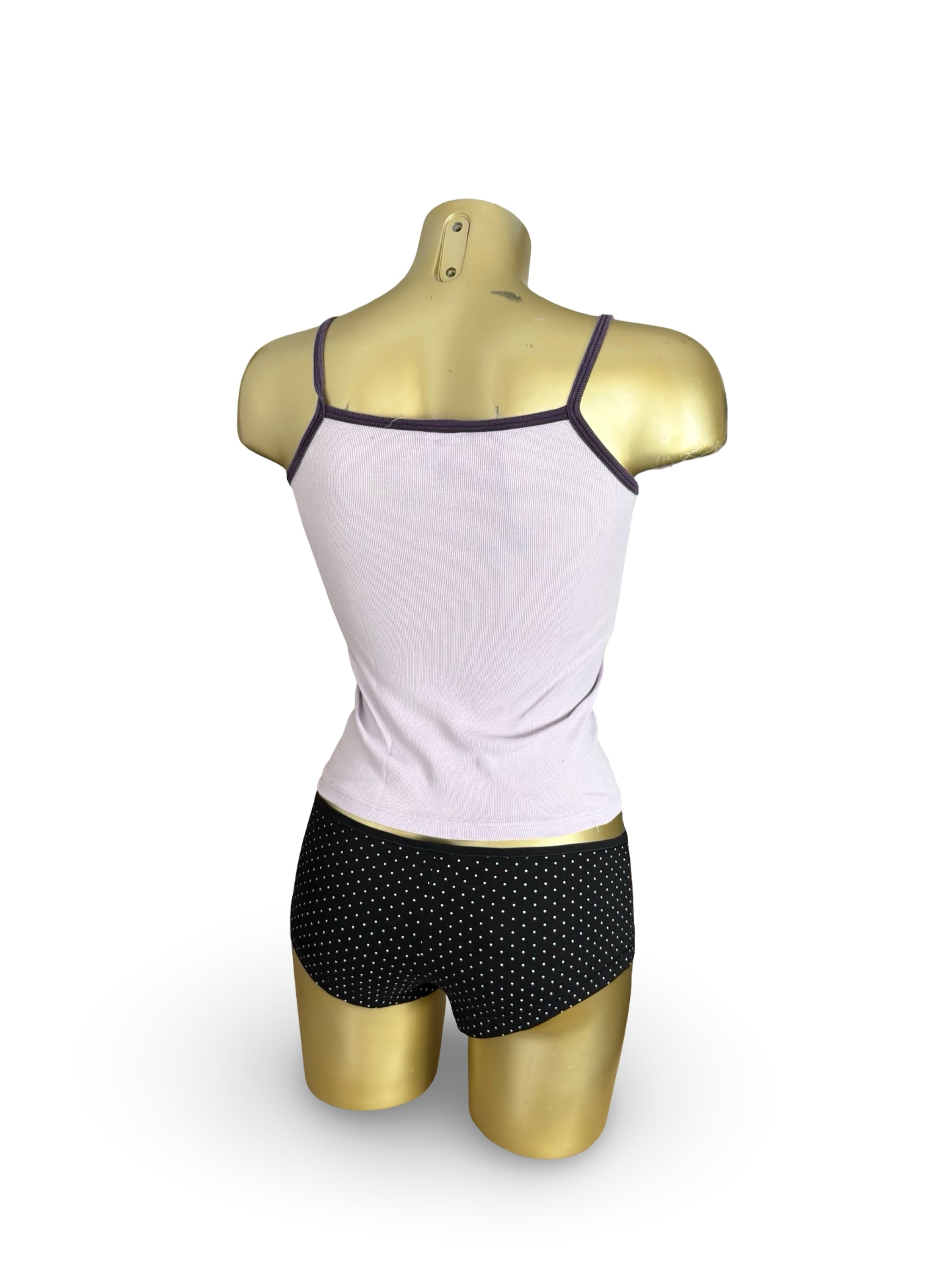Lilac 100% cotton cami top (XXS)