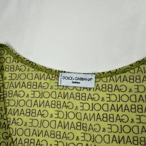 Green mesh tight fit logo tee (M/L)