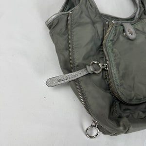 Grey shoulder bag (36x24cm)