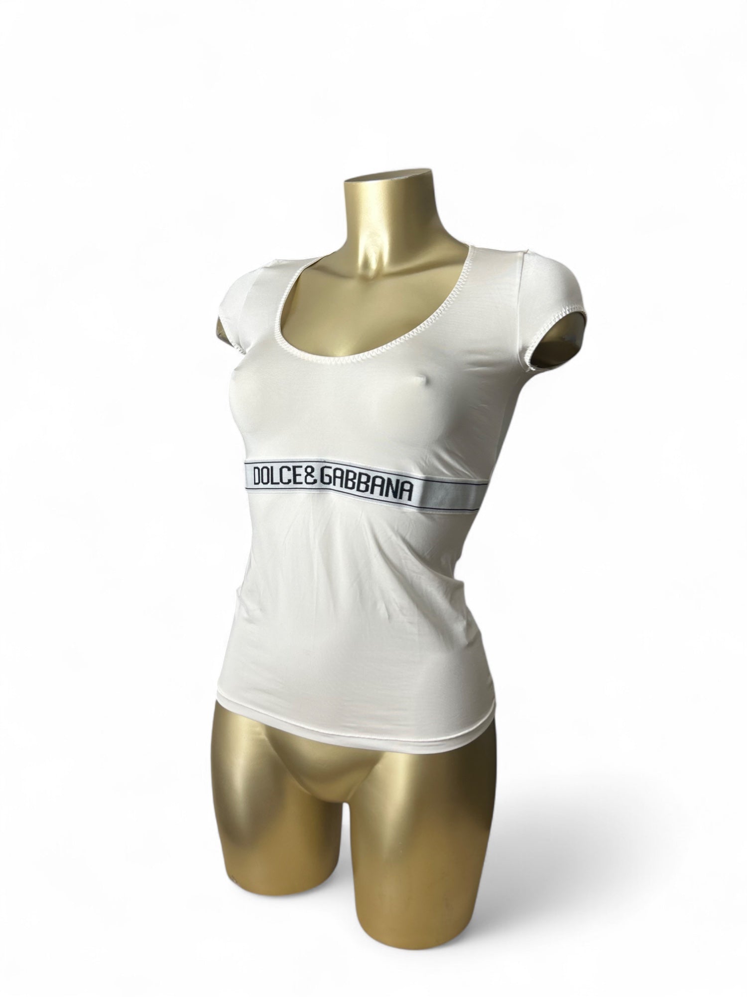 Lycra logo stretchy tee