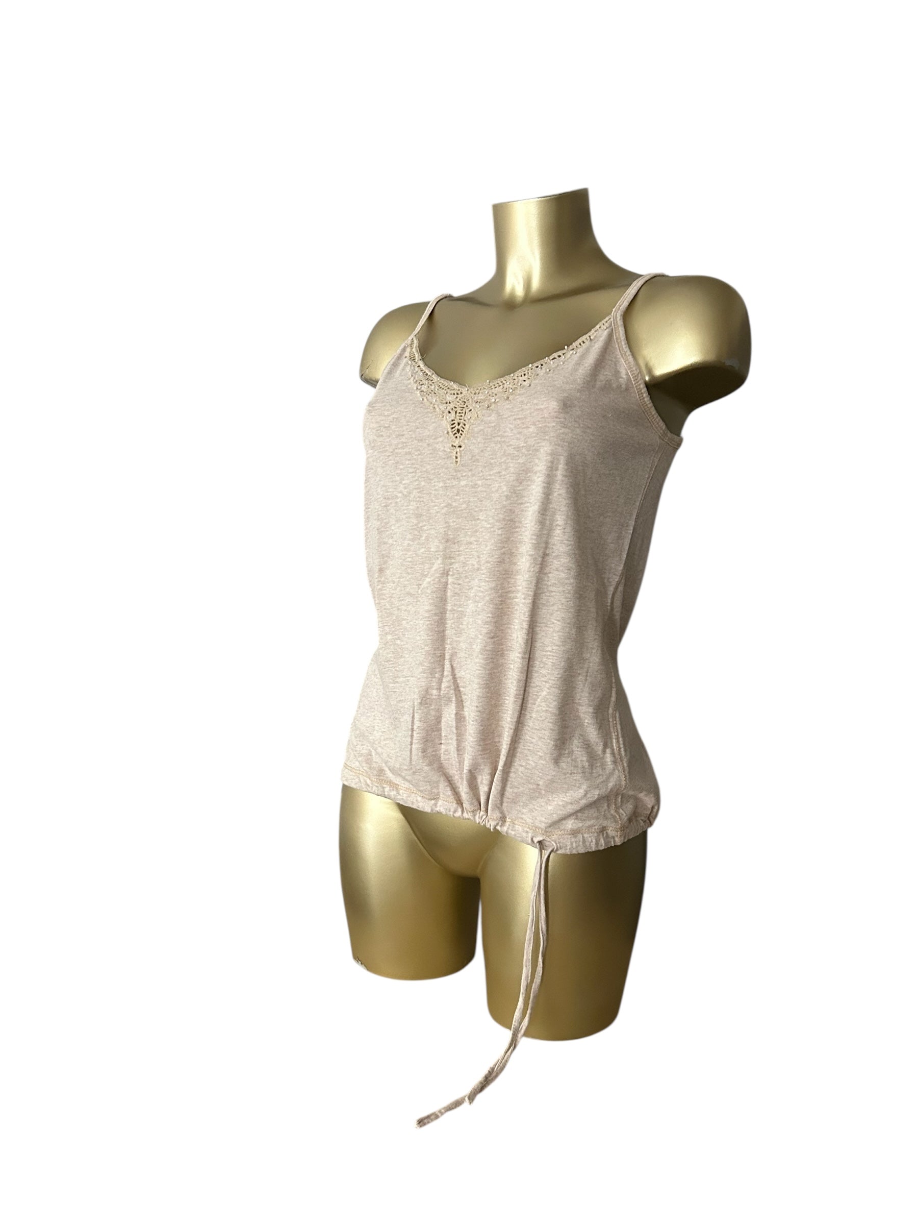 Beige cami top (L)
