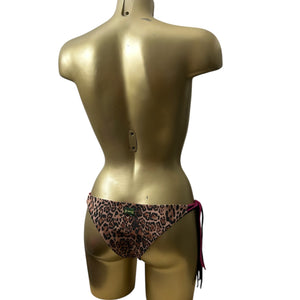 Pink panther low rise bikini bottom (L)