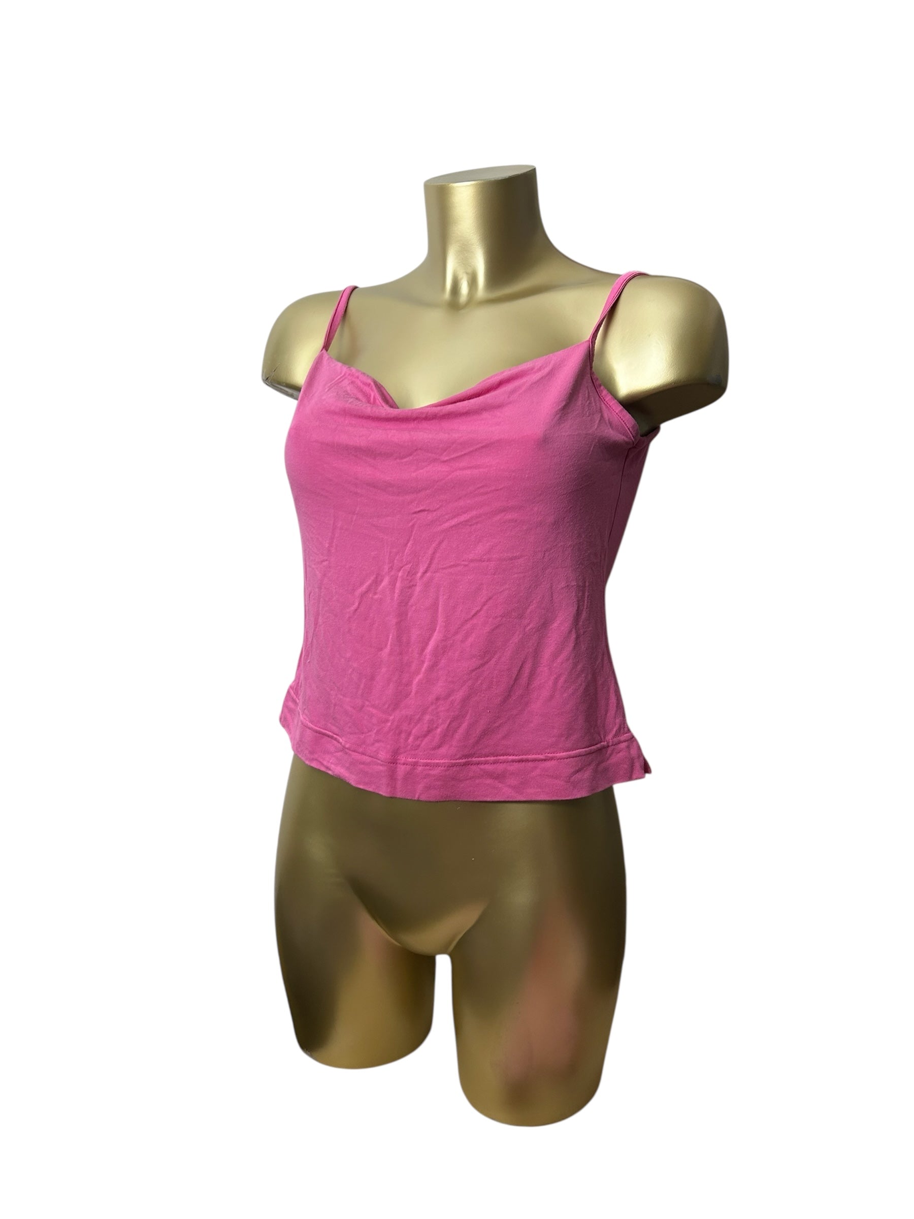 Pink stretchy cami top (M/L)