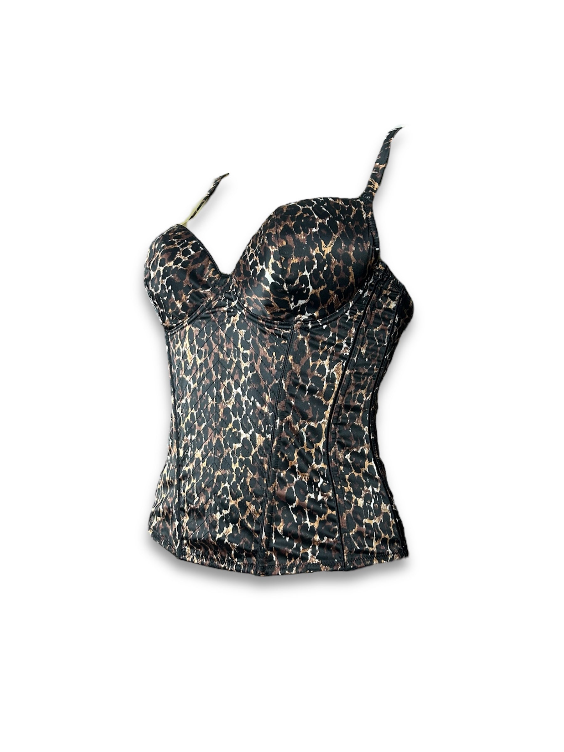 Panther print corset top (S/M)