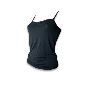Black stretchy cami top (M)