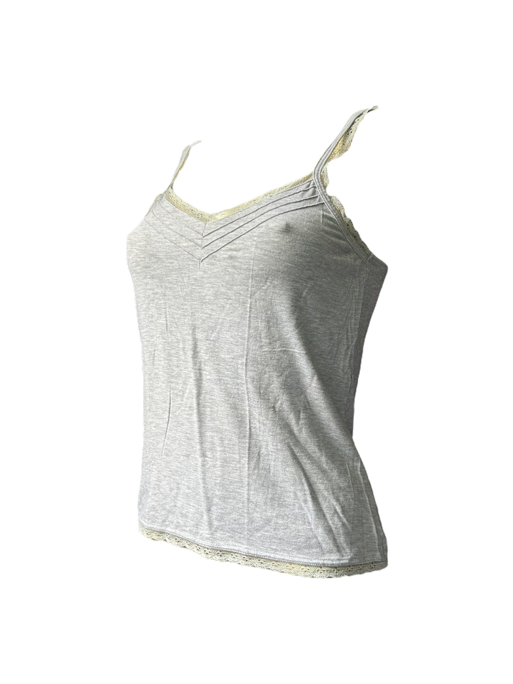 Grey cotton cami top (M/L)